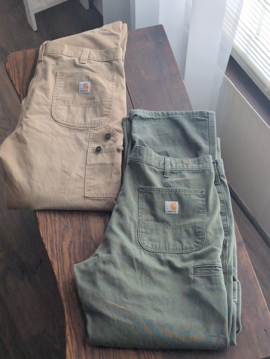 Carhartt Relaxed Fit Work Pants - Khaki
